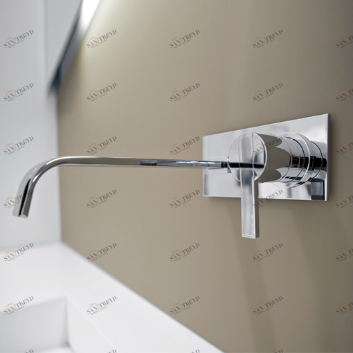 Смеситель настенный для раковины BK201N Antonio Lupi BIKAPPA Antoniolupi