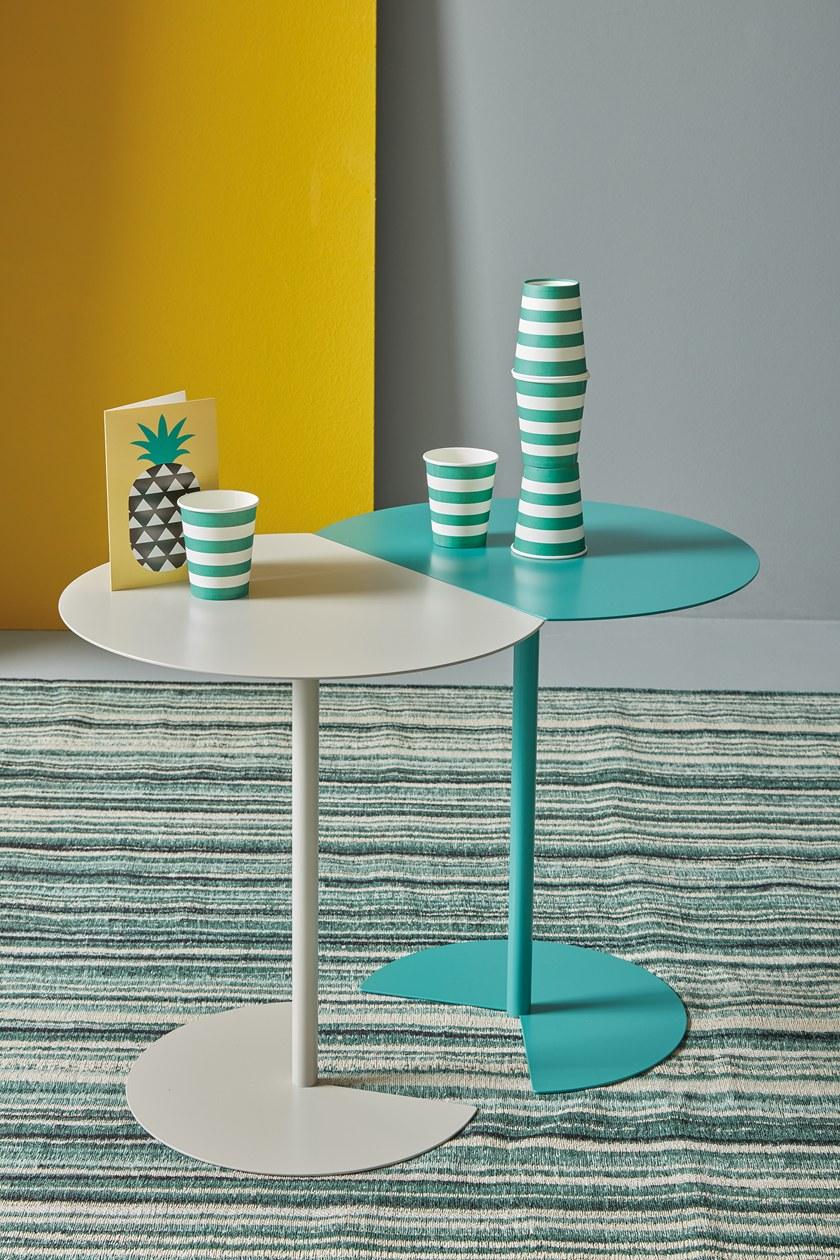 MEMEDESIGN Круглый журнальный столик из металла sun-id-1356341 - Вид №6