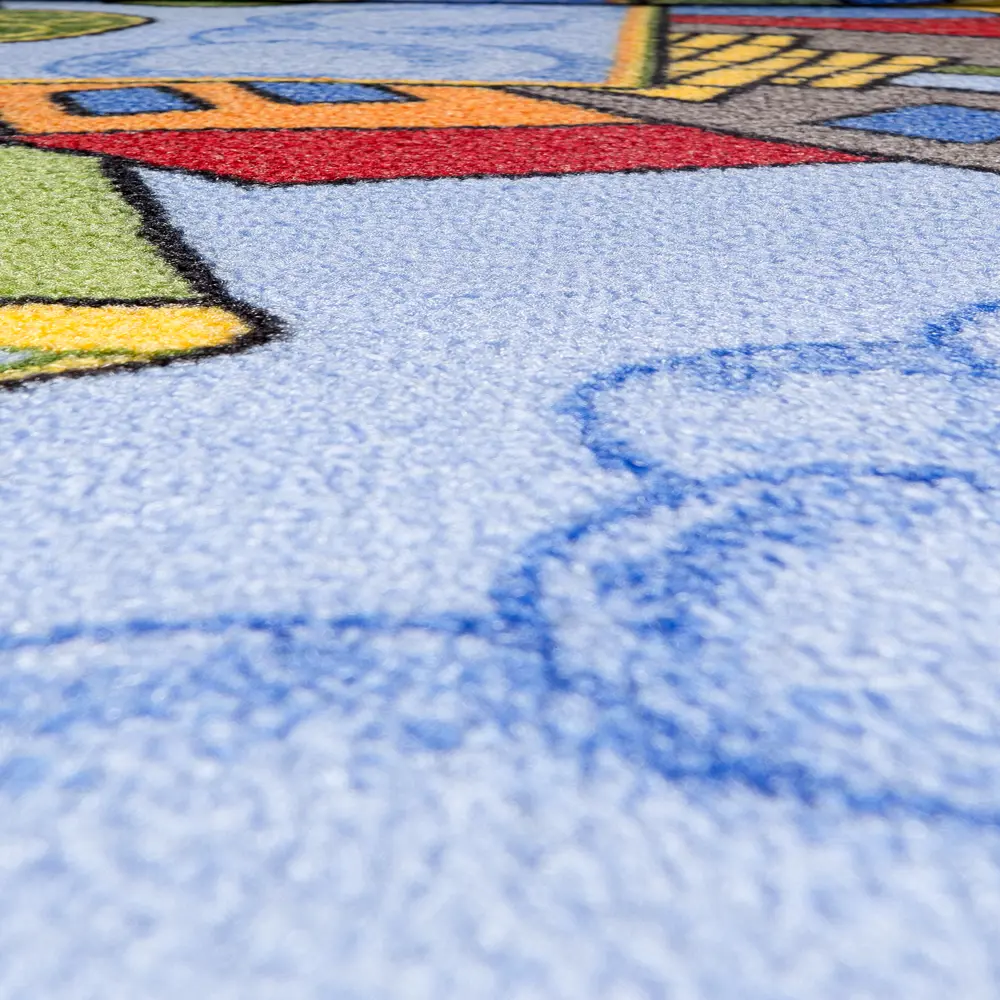 Ковёр детский Город 203 1.5x2 м полиамид ВИТЕБСКИЕ КОВРЫ STLM-2203883 - Вид №3