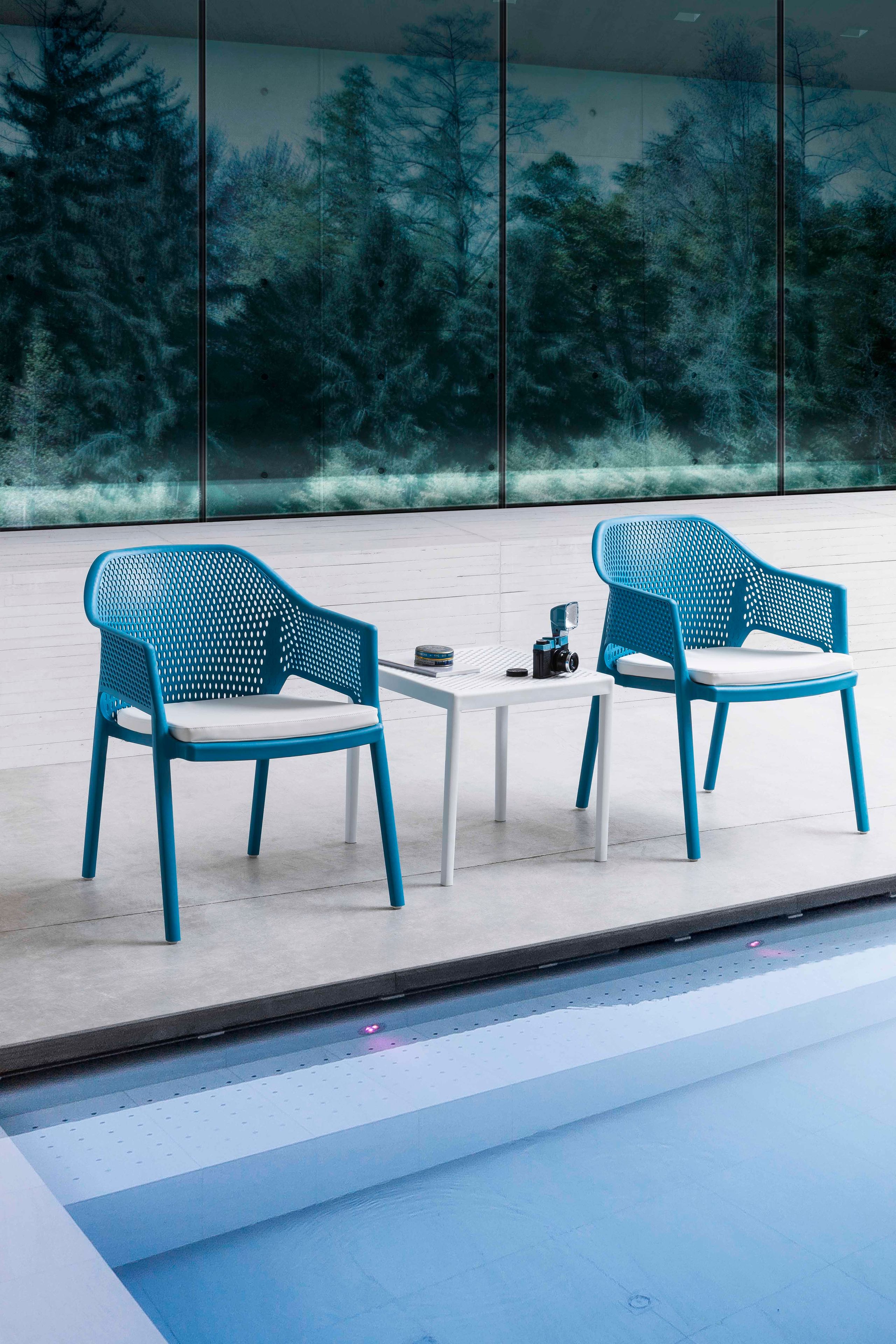 Штабелируемый стул из инженерного пластика с подлокотниками GABER Minush ARCH-00152645 - Вид №2