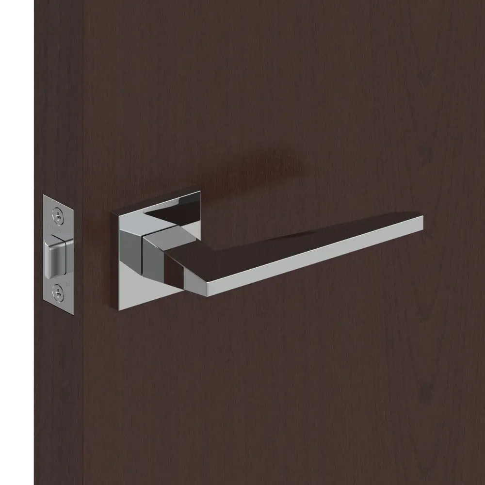 Дверная ручка Armadillo Mori USS без запирания ЦАМ гальваническое покрытие цвет хром STLM-2000199 - Вид №5