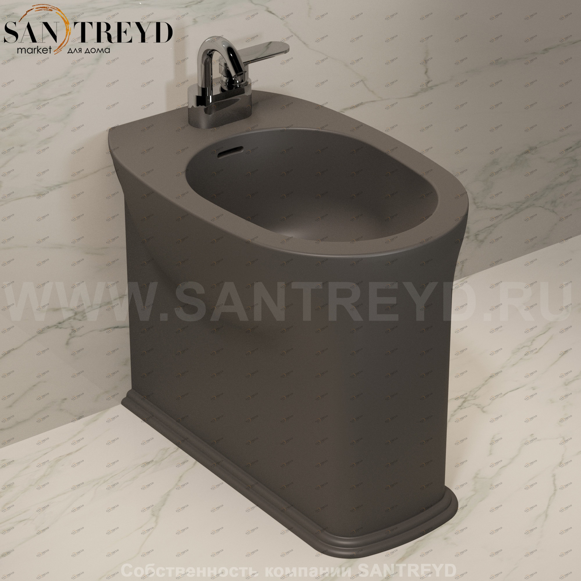 MA217.7006 Биде напольное Madre Ceramica Flaminia