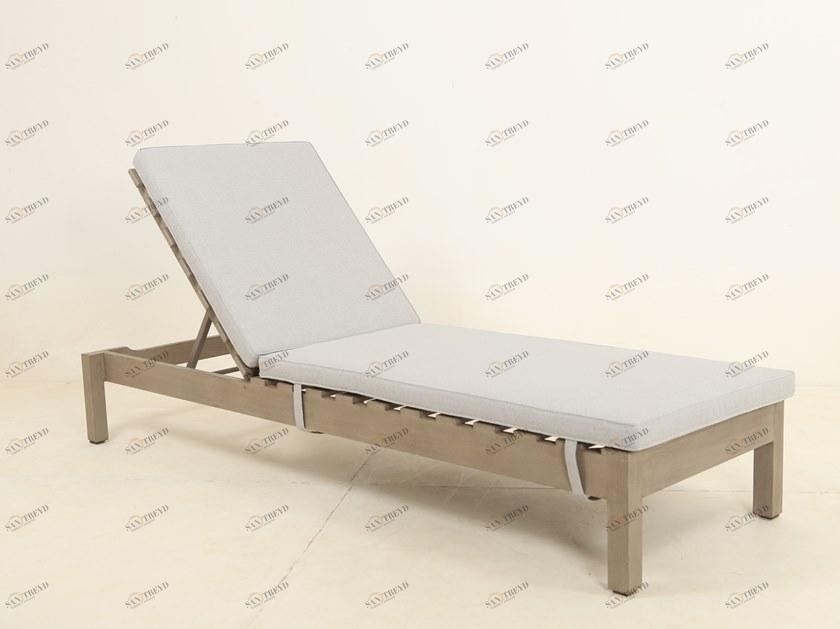 Les jardins Садовый шезлонг штабелируемый с подушкой Valteck Trv9007 + cst9006