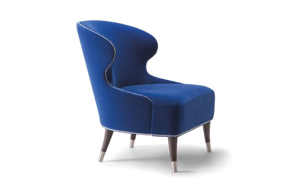 Тканевое кресло с подлокотниками Tirolo ARCH-00097143 - Вид №1