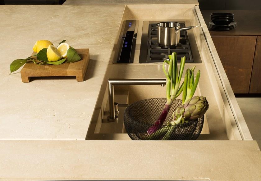 TM Italia Cucine Скрытая кухня с островом sun-id-1447806 - Вид №9