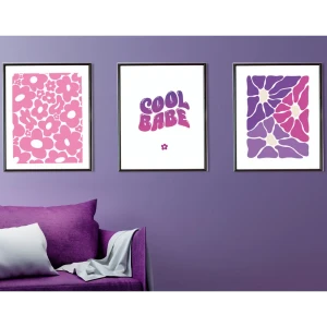 Постер Цветы 30x40 см 3 шт.