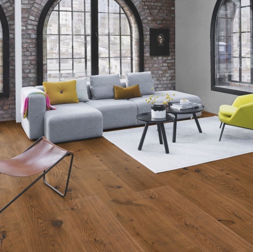 Инженерная доска Boen Chalet Antique Дуб Натур (Гладкая) 2000-4000х250 мм 2100410026 - Вид №10