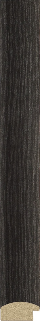 BY 1335 Зеркало в багетной раме - черный дуб 37 mm EVOFORM Definite - Вид №2