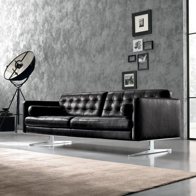 Max Divani Кожаный диван с тафтингом Gran torino sun-id-1432152 - Вид №1