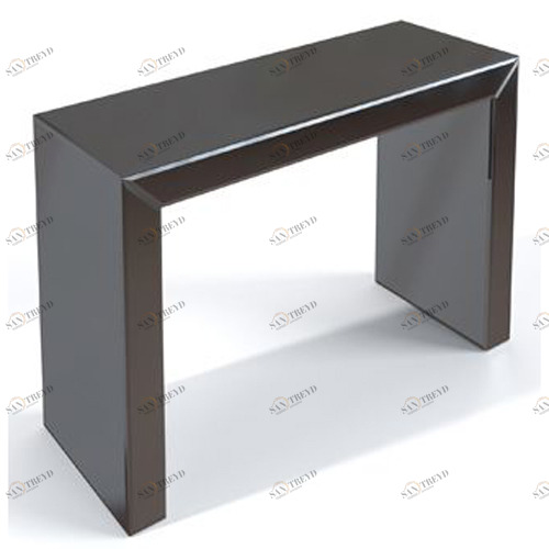 Консоль зеркальная серая прямоугольная "Дарлинг" GRAUM ДАРЛИНГ 304029 Зеркальный;черный 