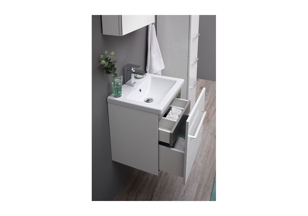 Мебель для ванной Aquanet Порто 50 белый 00196675 - Вид №7