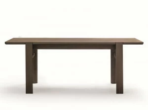 ZANETTE Прямоугольный стол из дуба Bite