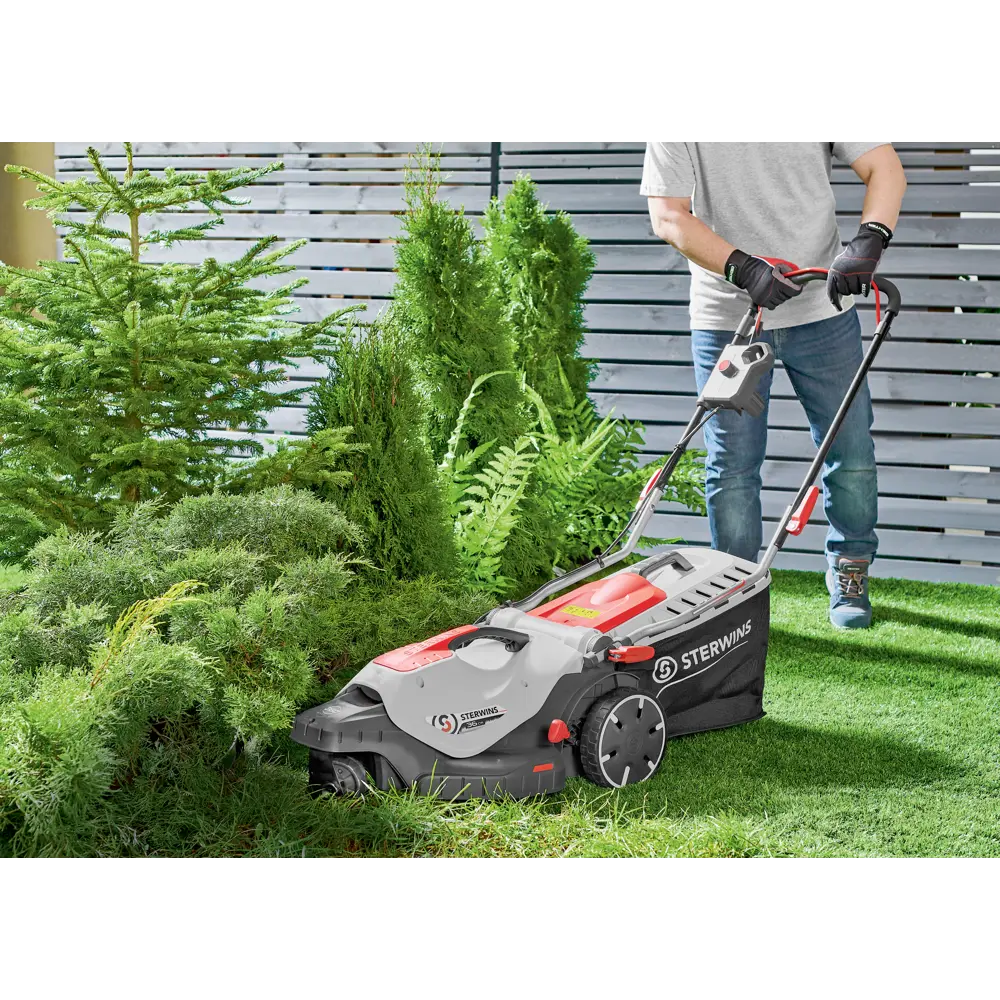 Газонокосилка электрическая Sterwins ELM2-36P-3W.4 1400 Вт 36 см STLM-2121290 - Вид №13