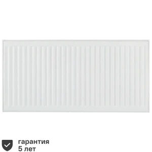 Радиатор панельный Ростерм 22 500x1000 боковое универсальное подключение сталь белый 83103773 STLM-2052200