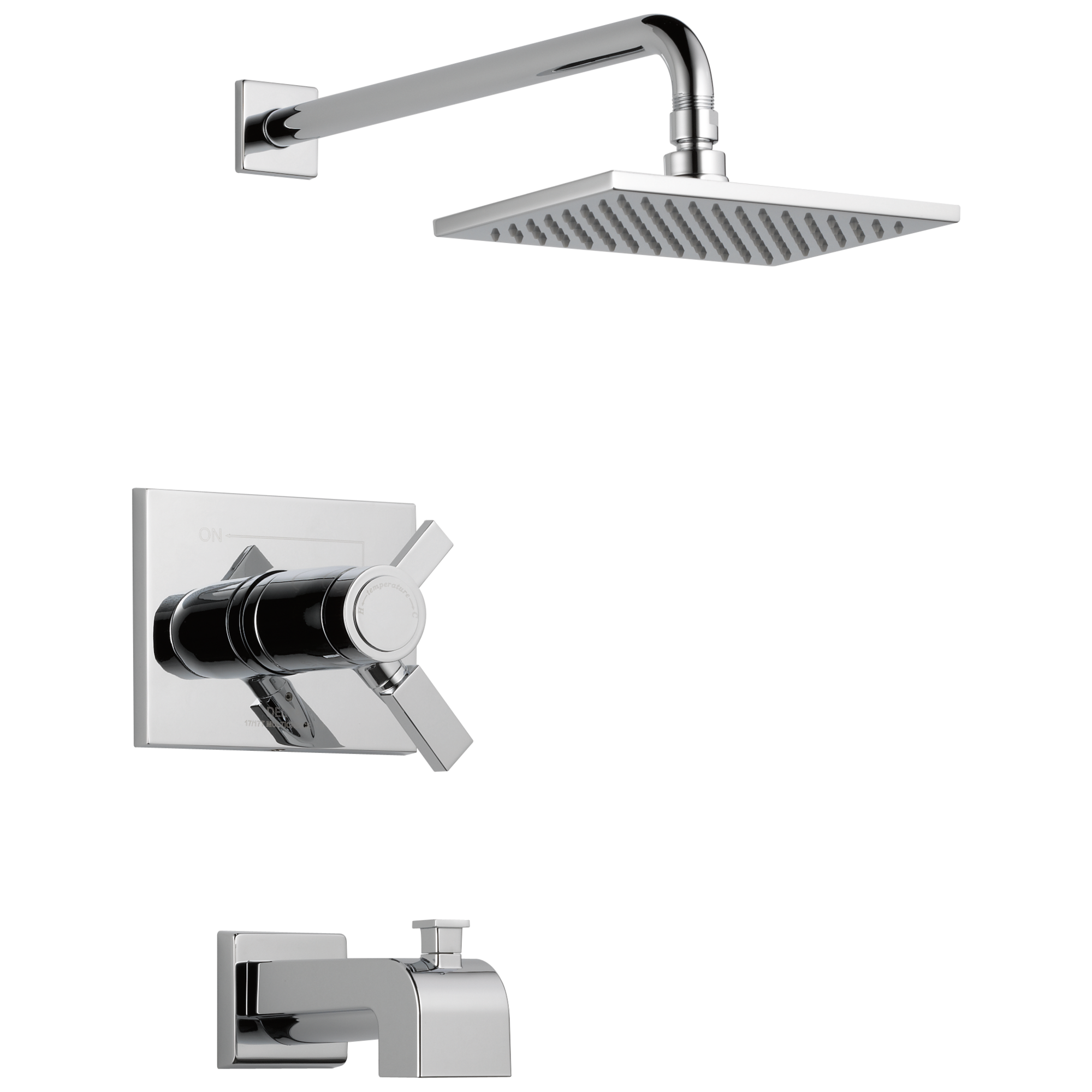 T17T453-WE Для ванны и душа TempAssure® серии 17T Delta Faucet Vero Хром