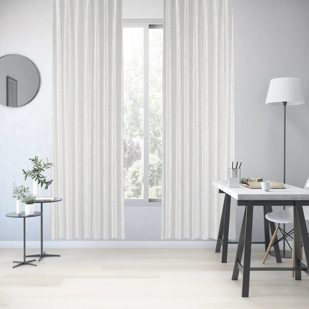 Тюль на ленте Inspire Torla 300x280 см цвет кремовый 89343210 STLM-2069760 