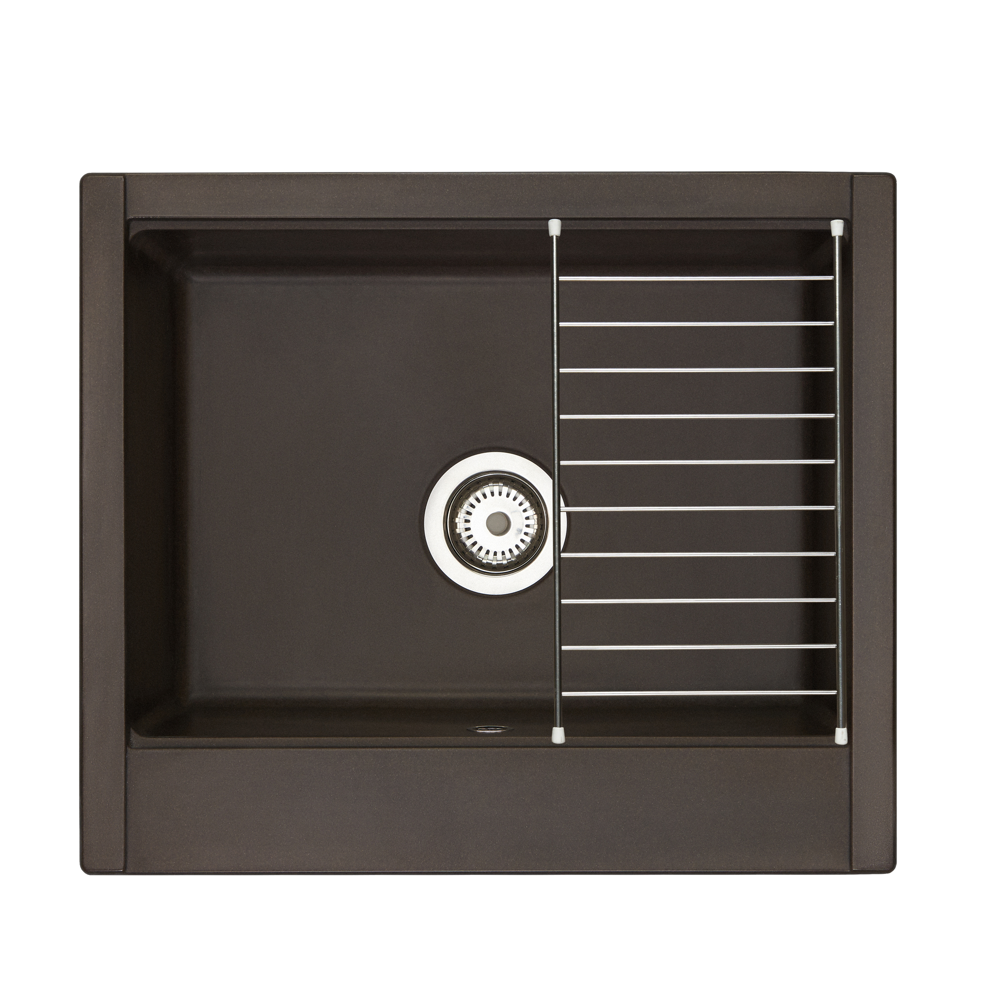 1A715232LD280 Мойка кухонная прямоугольная AQUATON ДЕЛИЯ - Вид №1