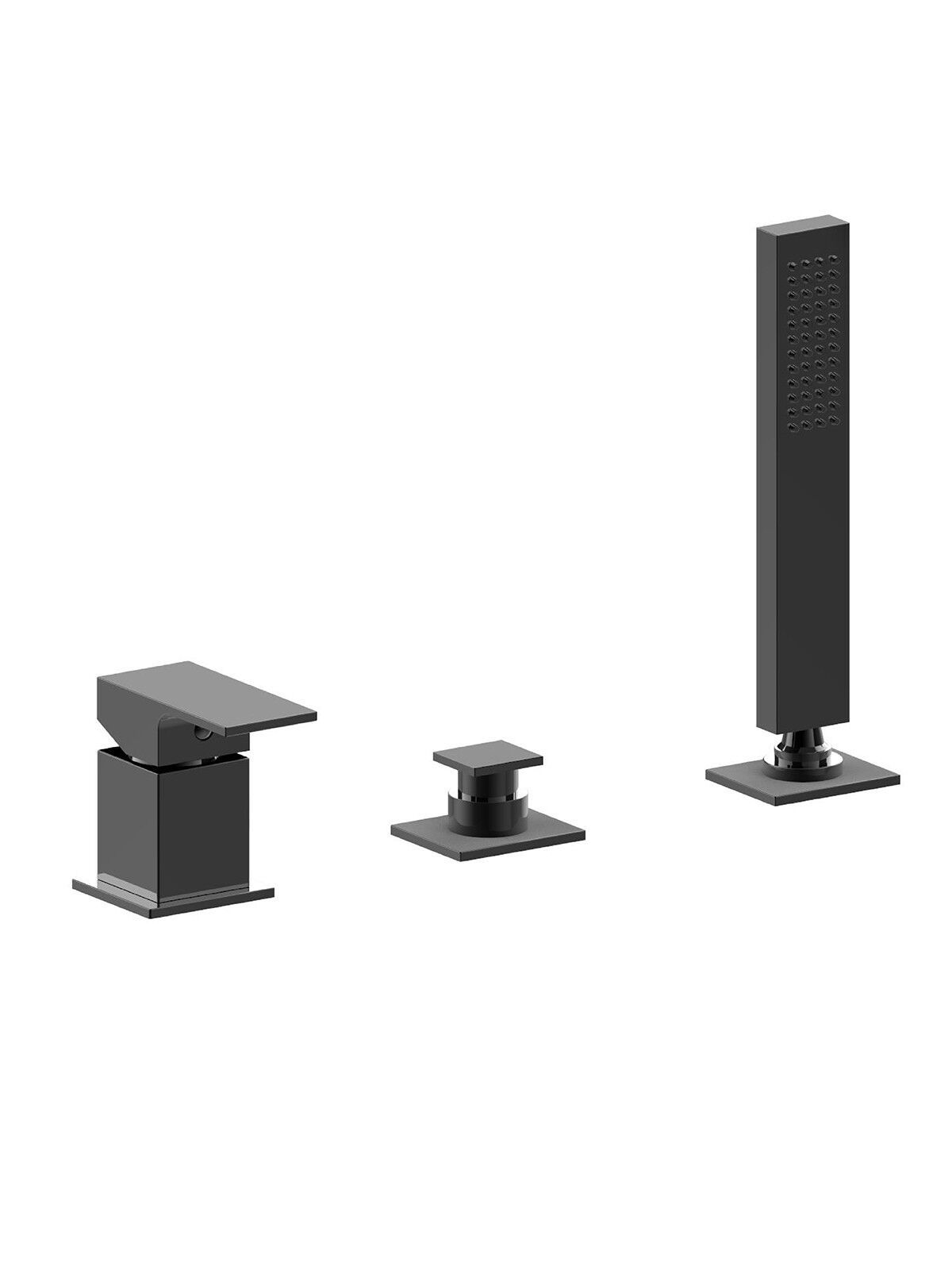 Однорычажный смеситель для ванны с ручным душем Rubinetterie Frattini Vita Due ARCH-00144336 - Вид №18