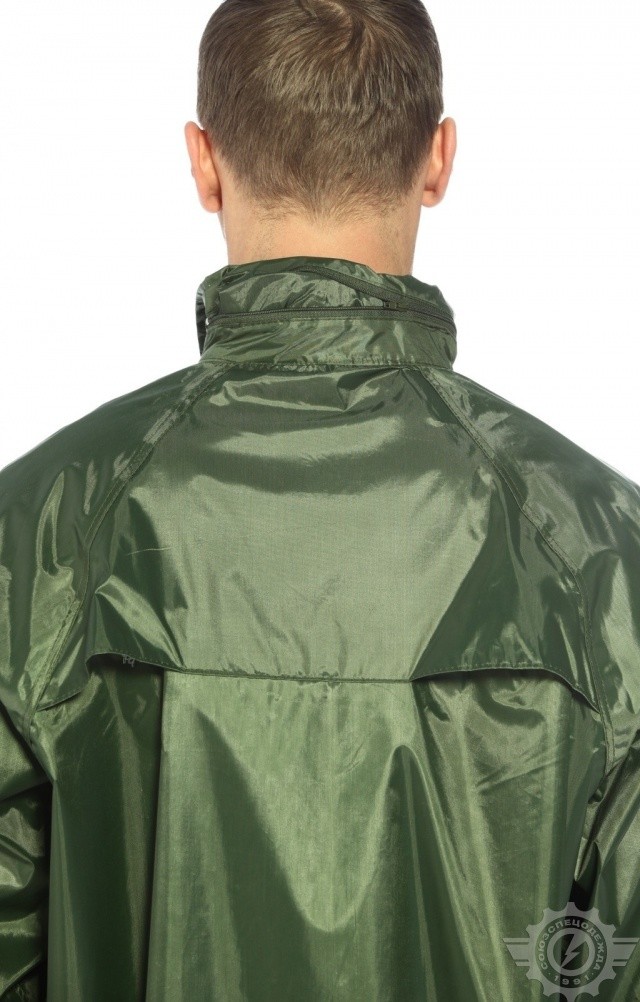 4957151 Плащ "Альбатрос ЛАЙТ" влагозащитный зеленый  Непромокаемая спецодежда  размер XL  - Вид №8