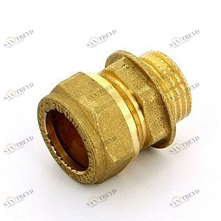 Муфта НР 18 x 3/4" обжим TIEMME 1100011