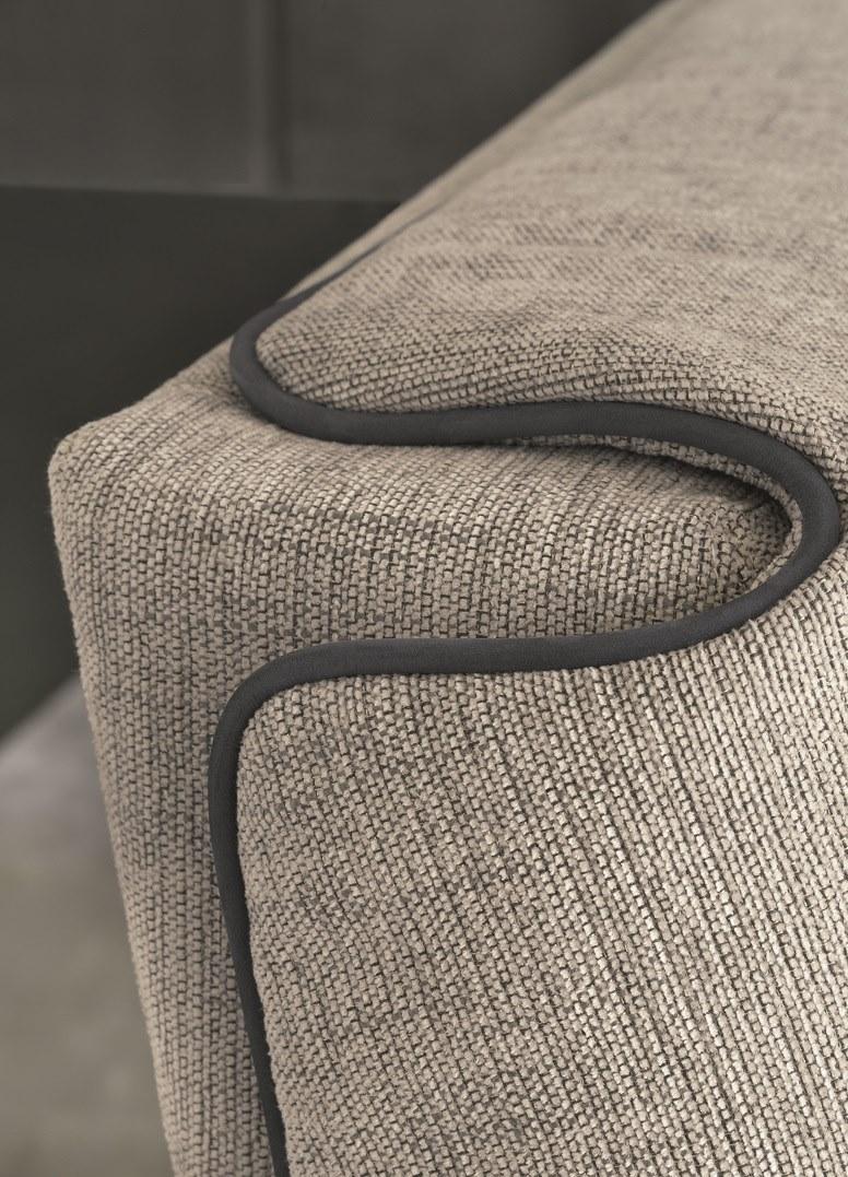 Flou Кровать с низким мягким изголовьем Gentleman sun-id-1355023 - Вид №4