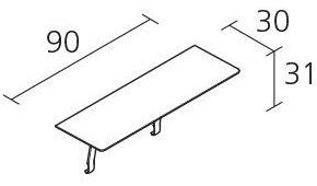 Alias Мягкая кушетка из ткани Aluzen soft P39 / p53 - Вид №5