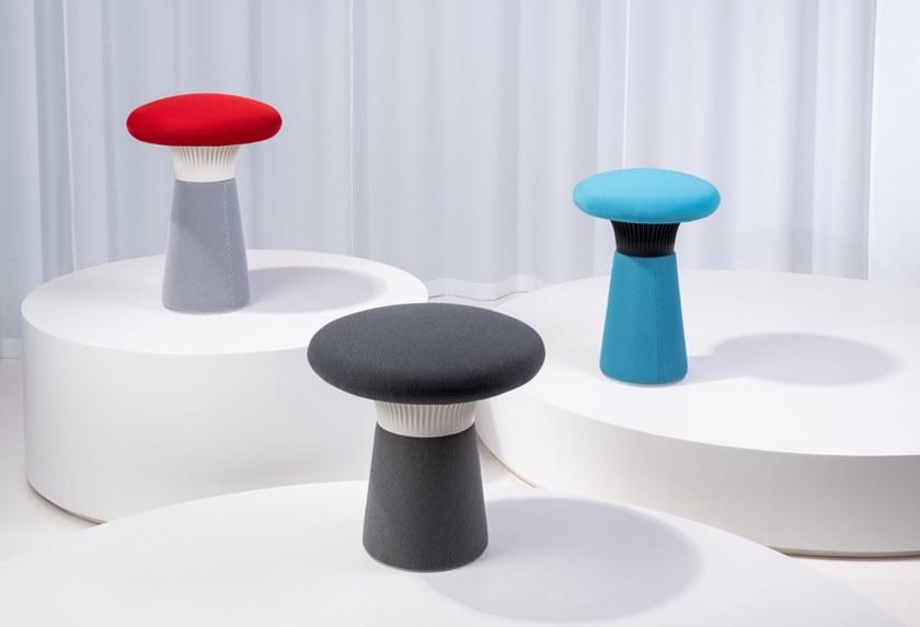 LD Seating Низкий табурет из ткани Funghi Funghi-n1 40/50 - Вид №6