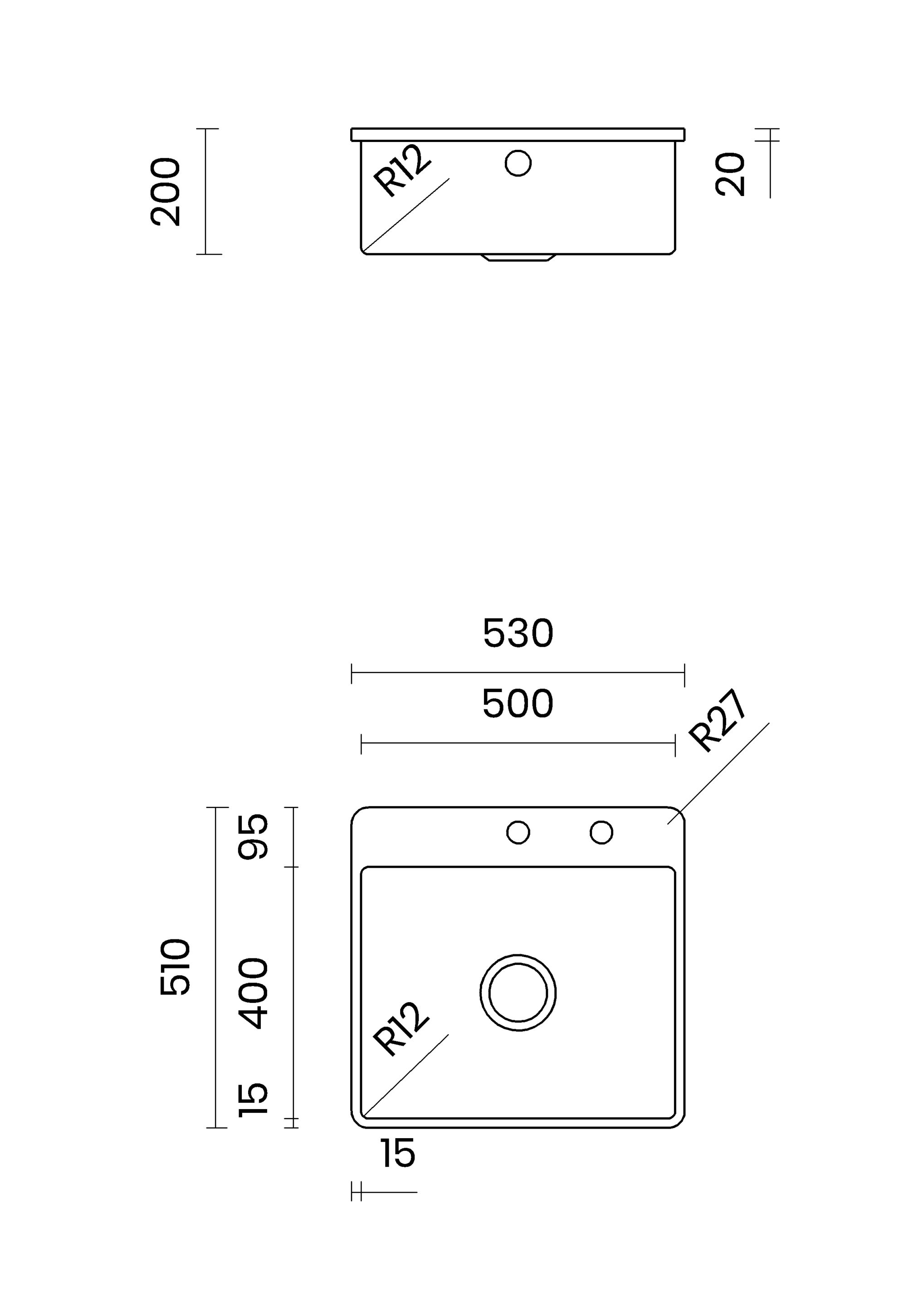 Раковина из нержавеющей стали TASCA Iris ARCH-00036197 - Вид №11
