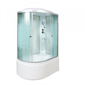 BМ1510 N LED BLACK Душевая кабина DETO Серия ВМ