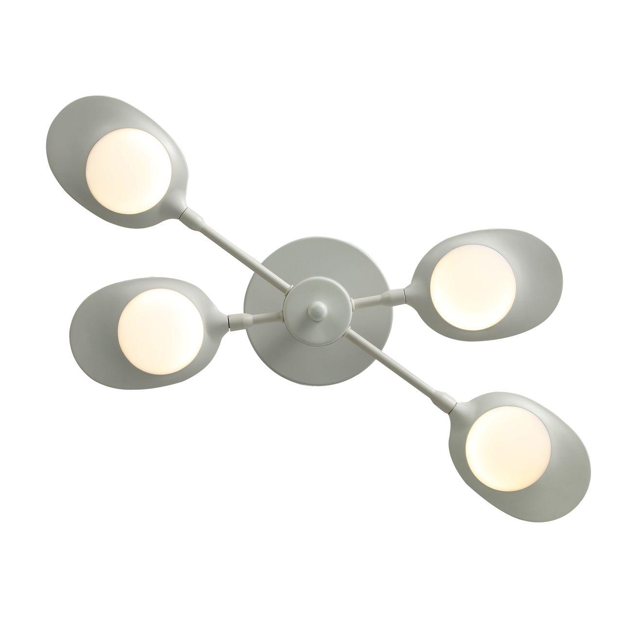 Потолочная светодиодная люстра ST Luce Farfalla SL824.502.04 ST LUCE ДИЗАЙНЕРСКИЕ, FARFALLA 137151 Белый  - Вид №1