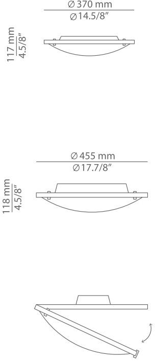Estiluz Светодиодный потолочный светильник Classics T-2124l / t-2125l - Вид №3