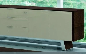 Bralco Лакированный офисный шкаф из дуба Metar