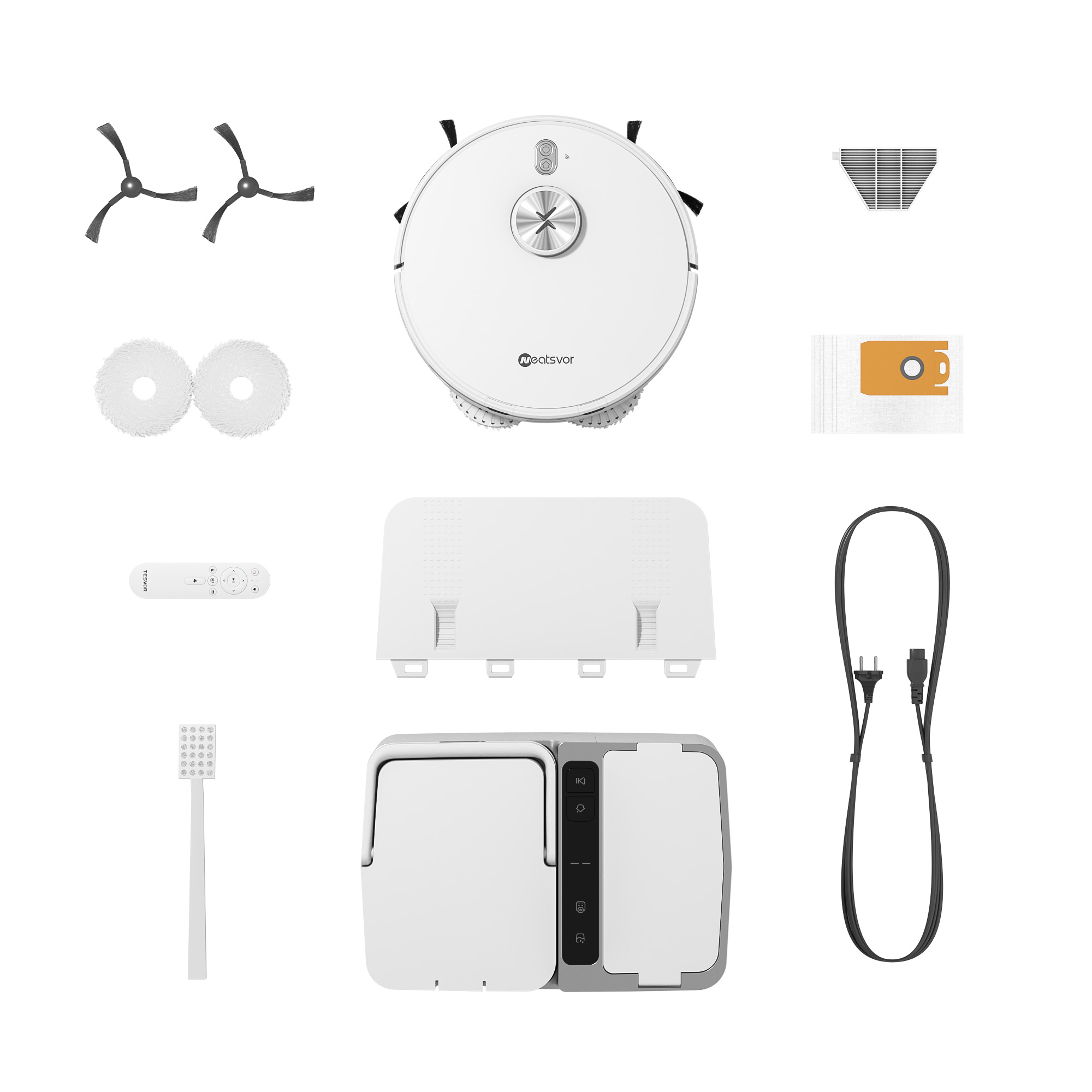 5634252 Робот-пылесос Neatsvor N8 Station белый STDN-0016835 - Вид №5