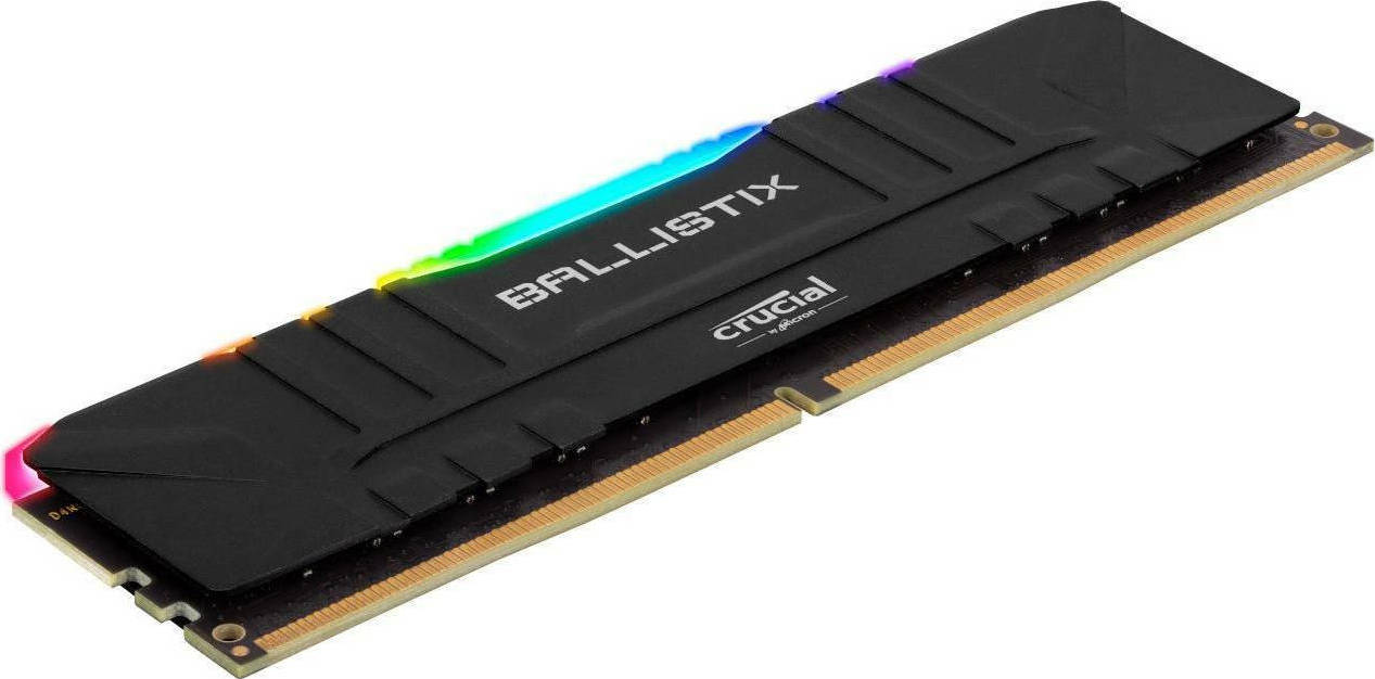 BL2K32G36C16U4BL 64gb kit (32gbx2) ddr4 3600mt/s cl16 unbuffered dimm 288 pin ballistix black rgb Crucial Santreyd  - Вид №1