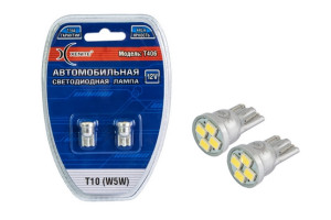 16659170 Автомобильная лампа T0811 12V/Т10 W5W, Яркость 55 LM, 2 шт. 1009418 XENITE
