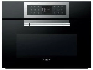 Fulgor Milano Паровой духовой шкаф встраиваемый комбинированный с электронным управлением класс а ++ Compact 45