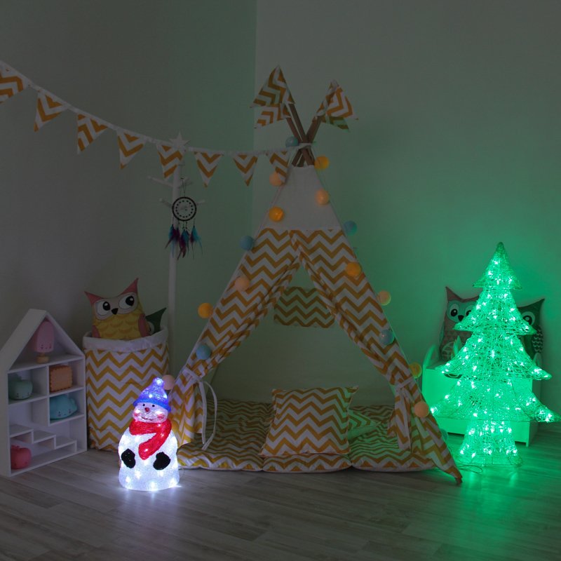 Вигвам Yellow Zigzag с окном,карманом и флажками VAMVIGVAM YELLOW ZIGZAG 281907 Желтый Santreyd  - Вид №6