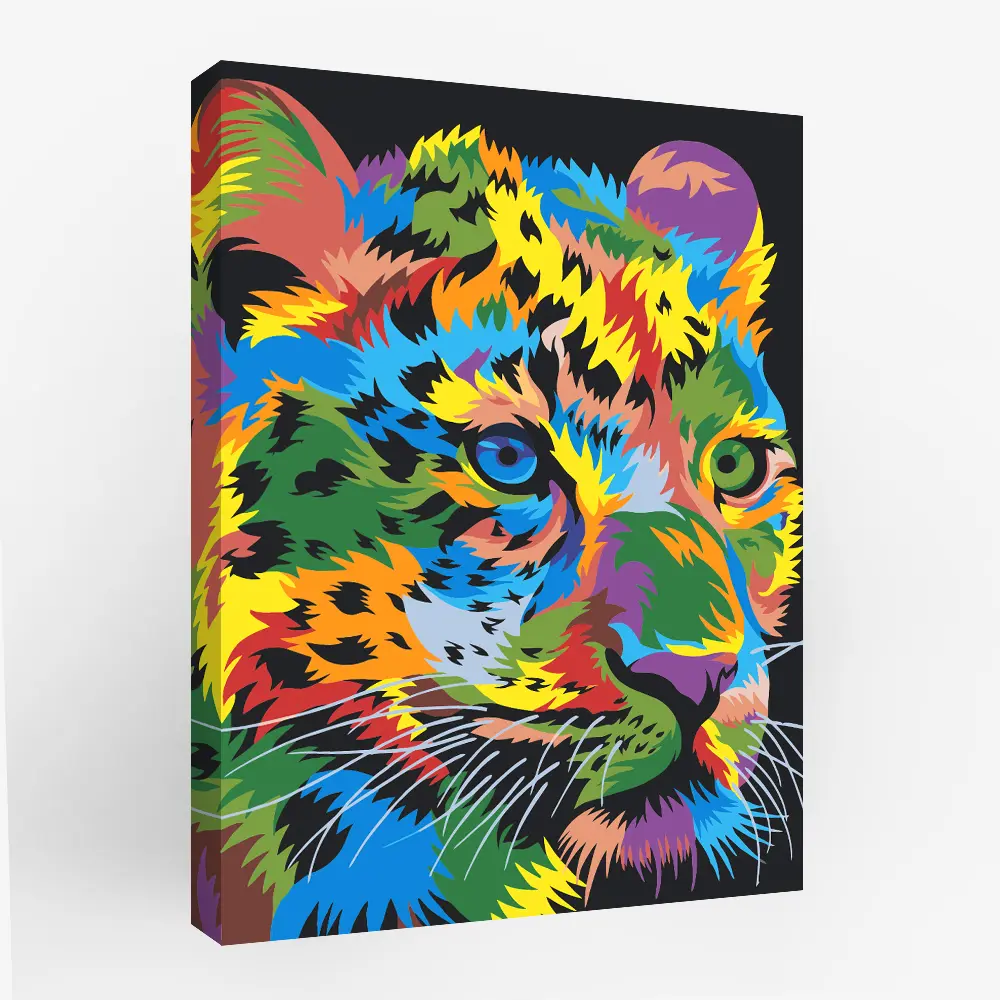 Картина по номерам Опасная кошка 40х50 см FBRUSH STLM-2059798 - Вид №1