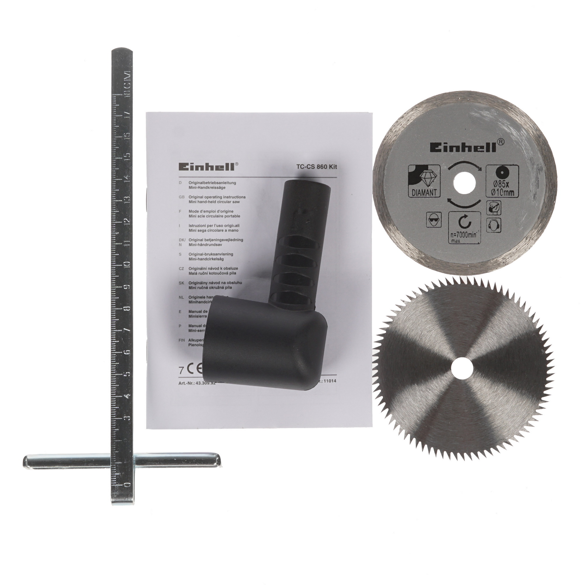 Пила дисковая Einhell TC-CS 860 Kit 8107419 STDN-0002610 - Вид №7