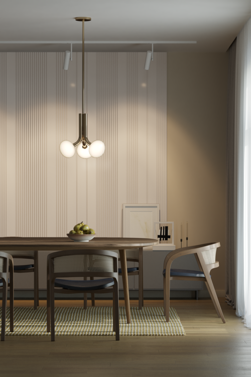 Стеновая 3D панель из реек  AP122501.91 HANNAHHOLZ  - Вид №3