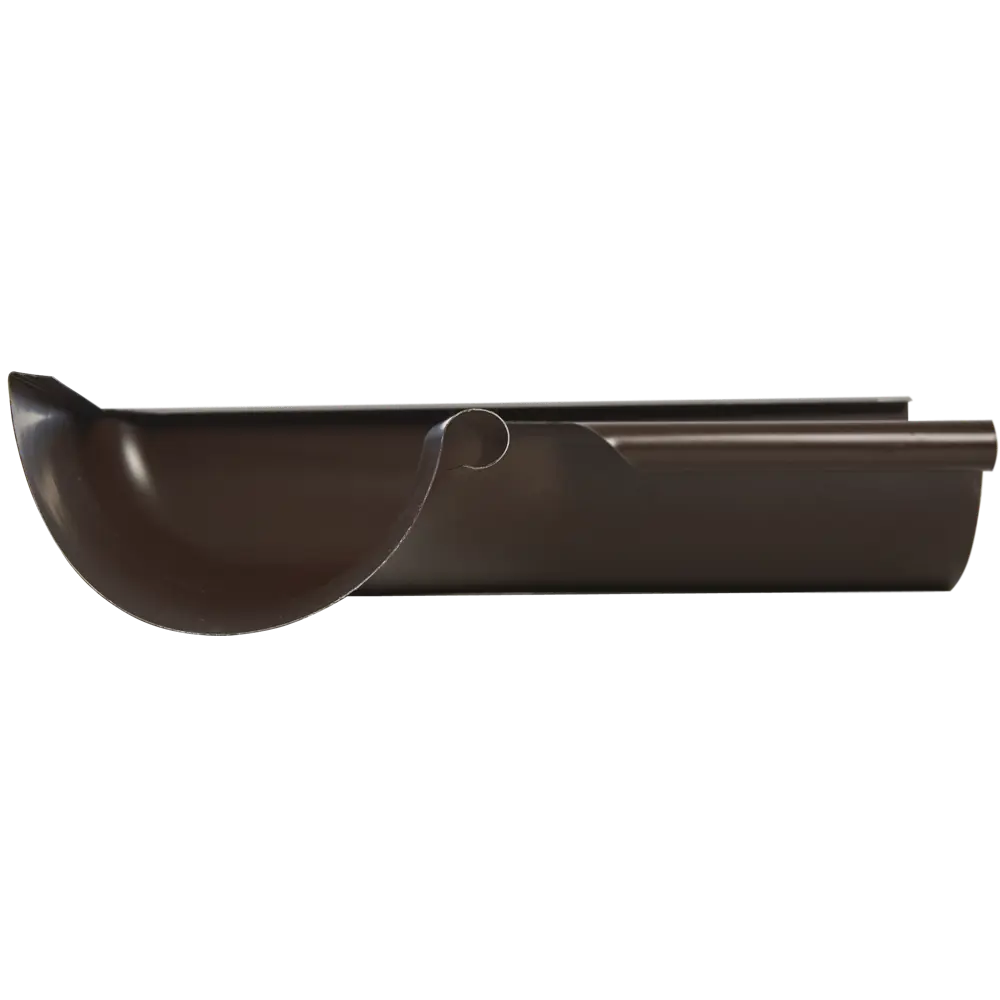 10009914 Угол желоба на 90° внутренний цвет коричневый STLM-1018045 ИНТЕРПРОФИЛЬ  - Вид №1