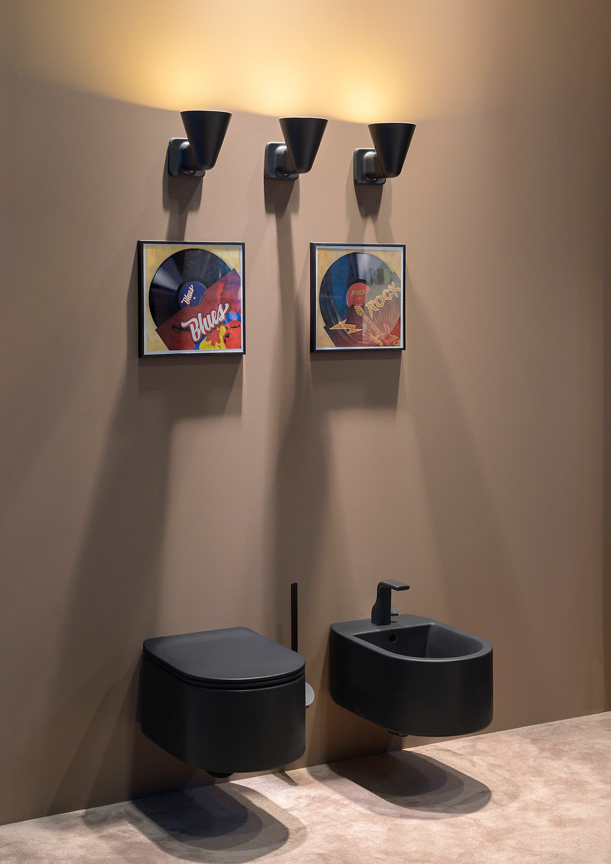 Керамический подвесной туалет без бриды Ceramica Flaminia Astra ARCH-00097673 - Вид №1