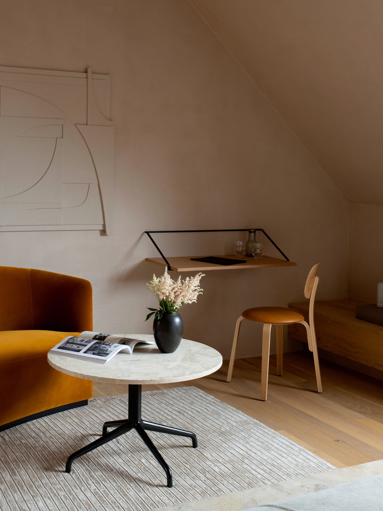 5709262043125 Afteroom Plus, Обеденный стул на деревянной основе, обитый LuceLight  - Вид №4