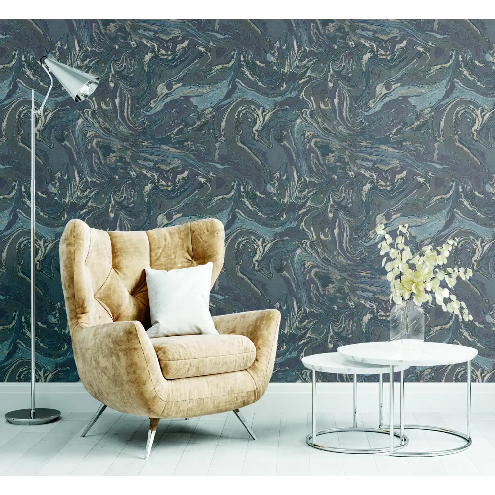 Обои флизелиновые Ovk Design Sirpi Murano коричневый 1.06 м 10813-06 88915403 STLM-2041639 ONIX - Вид №2