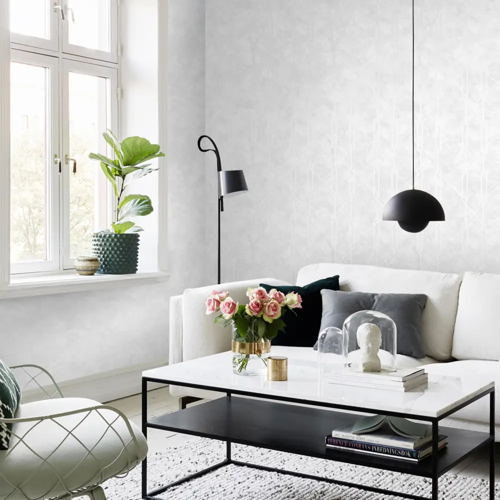 Обои флизелиновые Erismann Corsica белый 1.06 м ЭР60650-01 STLM-2077326 - Вид №4