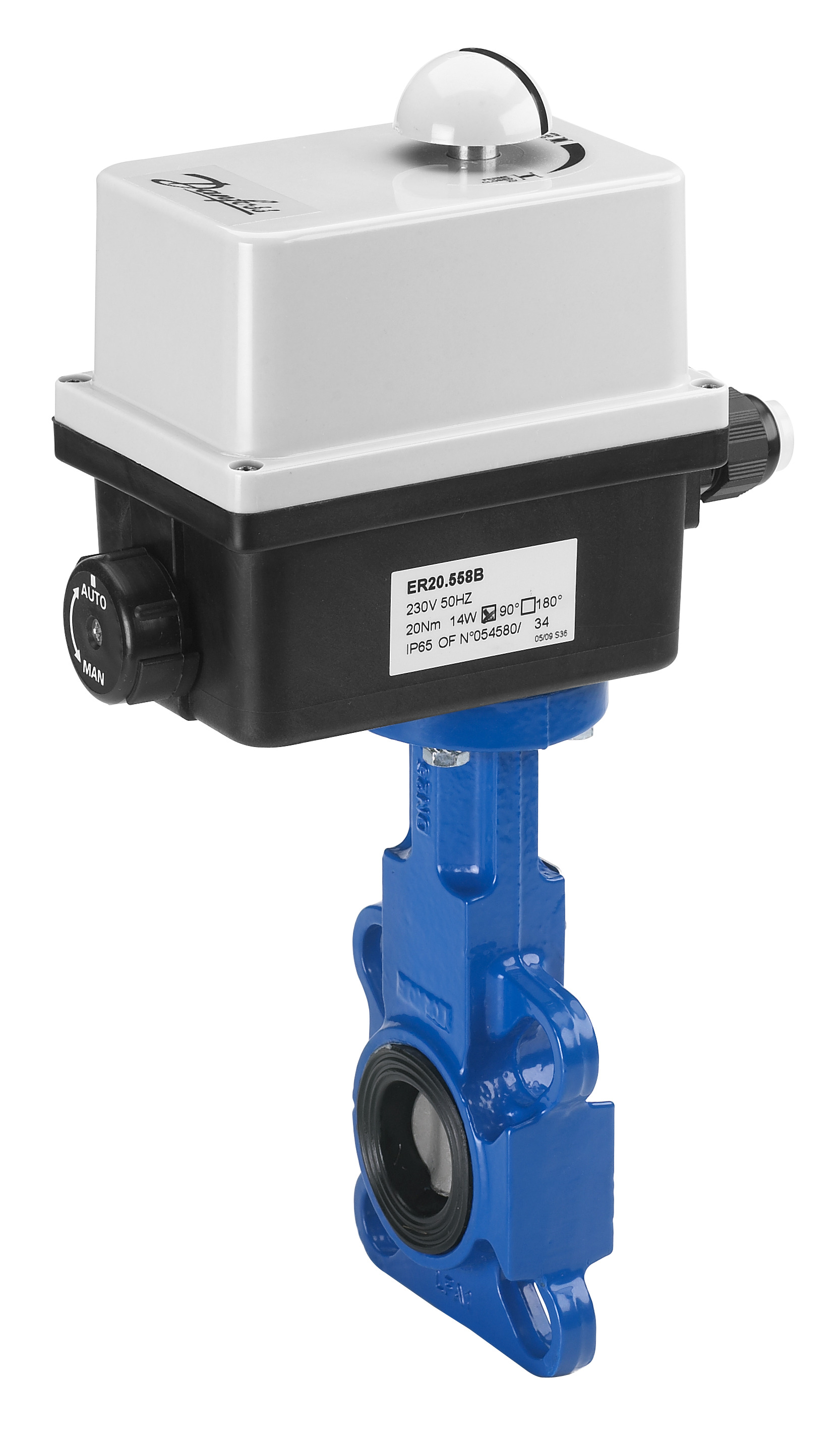 Danfoss VFY-WA VFY-WA PN16 DN65 CI/EP/EPDM 230V 065B8441  - Вид №90