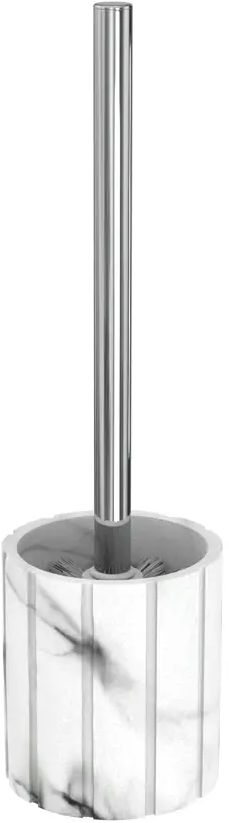 Ершик для унитаза LEMER White Marble с мраморным дизайном 86880960