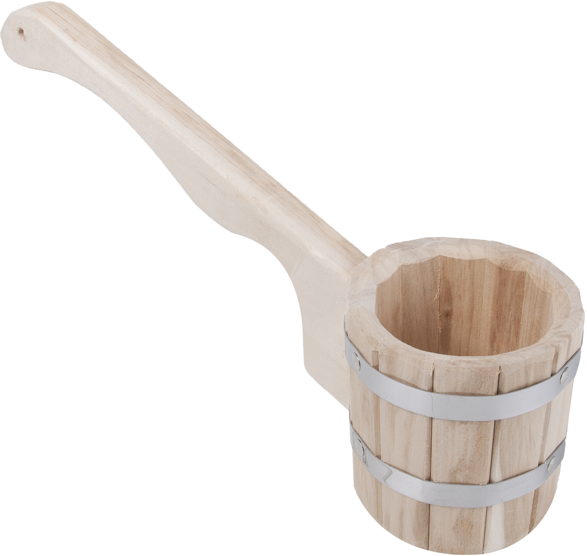 13179951 Ковш с горизонтальной ручкой для бани 0.6 л липа STLM-0002872 Santreyd