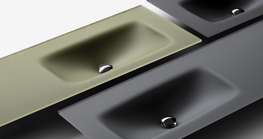 Tops with built-in basins Мебель для ванной Falper  - Вид №2