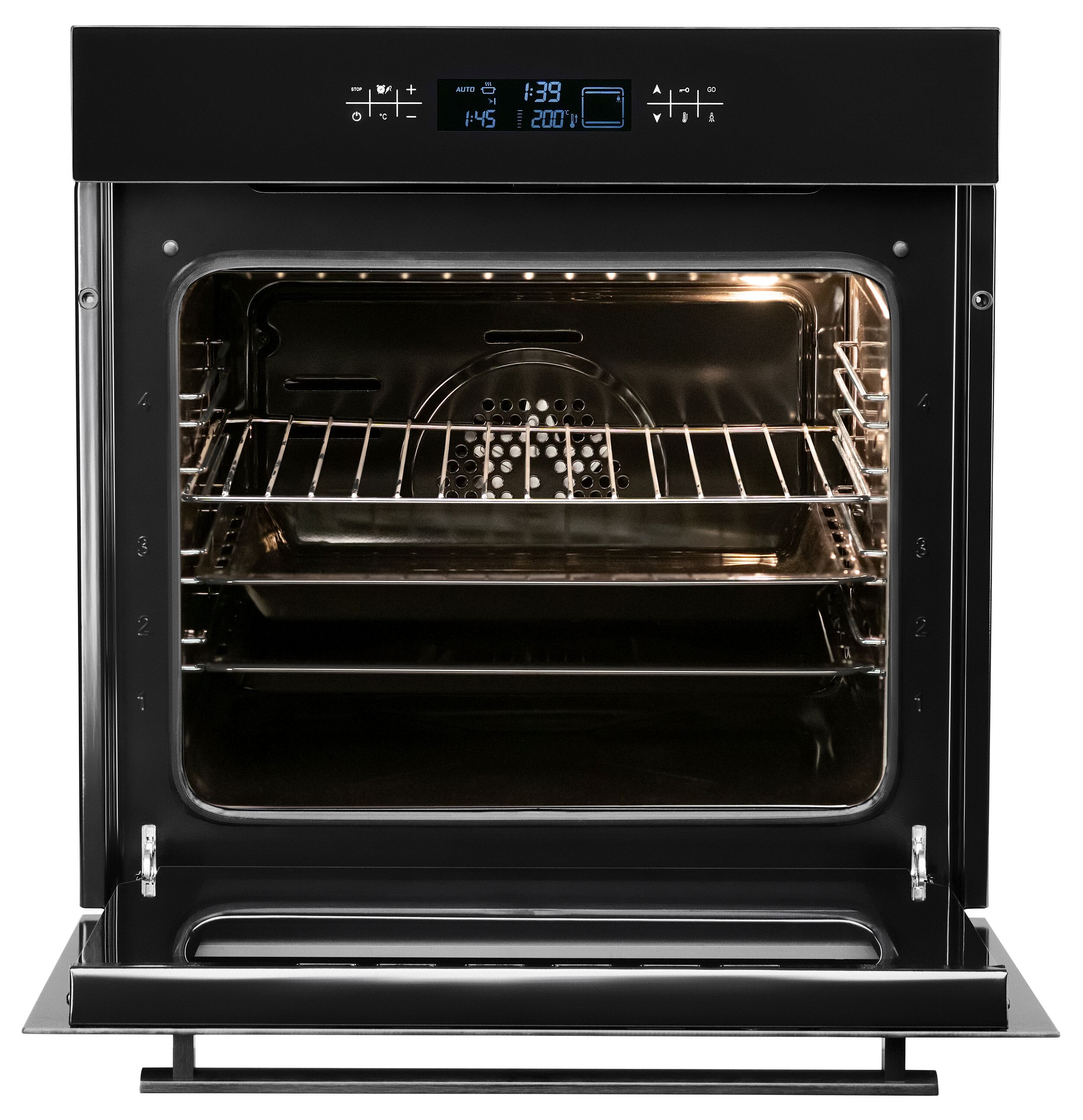 9954130 Электрический духовой шкаф Zigmund & Shtain E 155 B черный STDN-0035511 - Вид №3